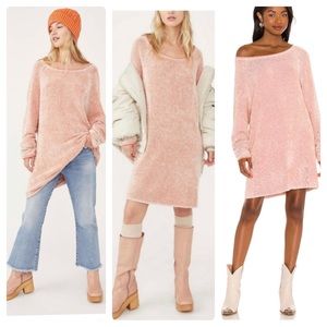 NEW Free People Lenox Tunic in Carrot Cake Combo - size S